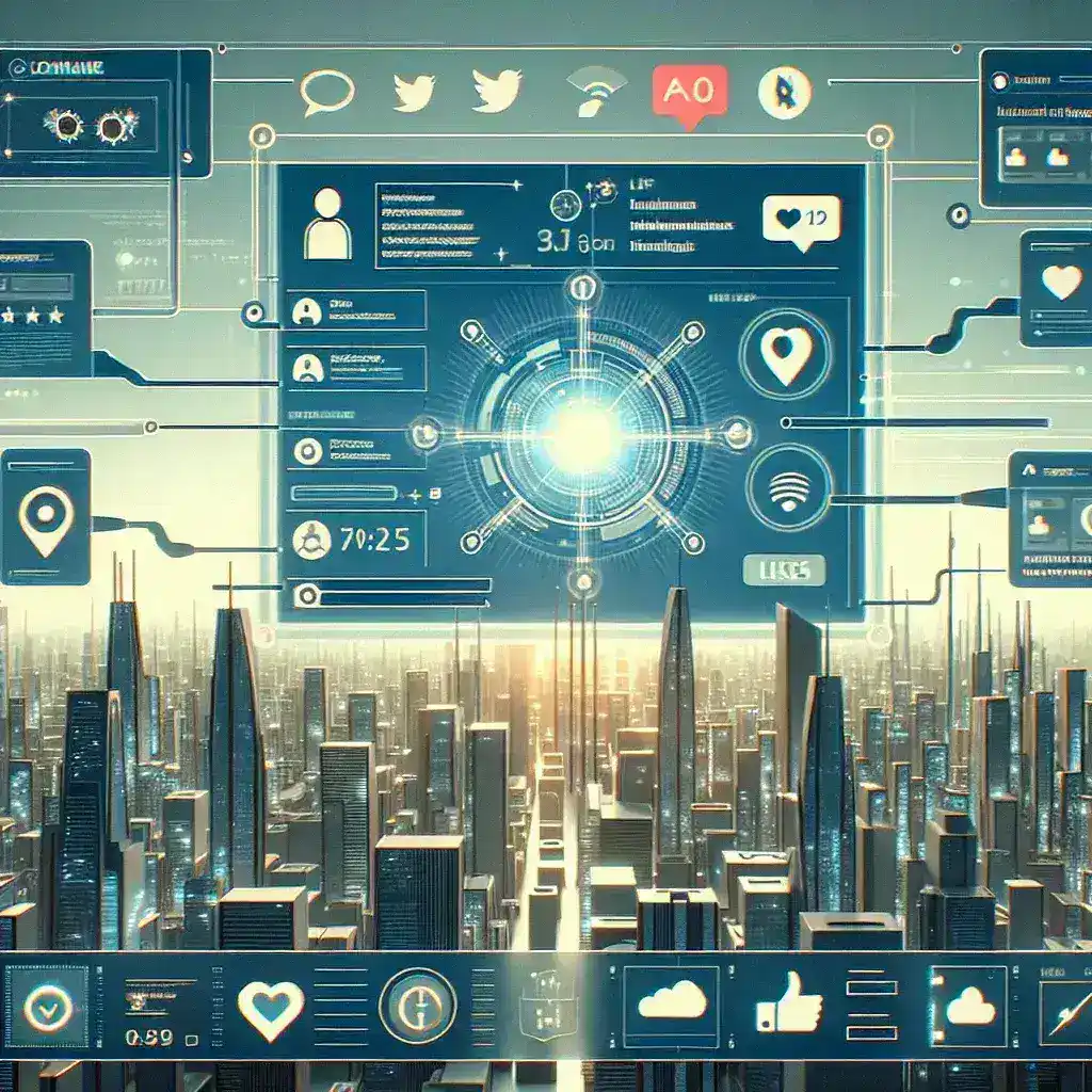 "Ilustrasi antarmuka pengguna sssTweet, platform revolusioner untuk mengelola dan mengoptimalkan konten Twitter di Era Digital 2025, menampilkan fitur analitik dan manajemen konten yang inovatif."